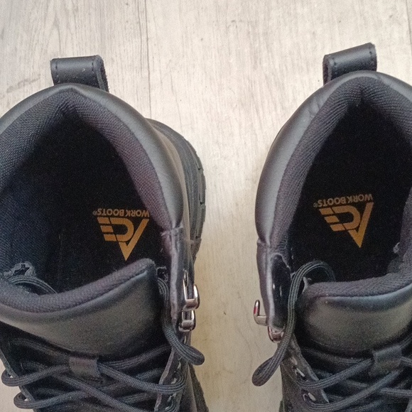 Work boots ACE /Size 8 color Black - Picture 2 of 6